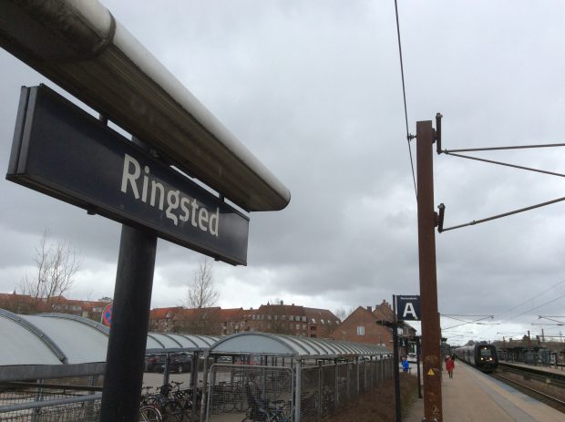 Ringsted Station, tog, perron